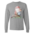 thumbnail image 1 of Inktastic Spring Gnome Long Sleeve T-Shirt, 1 of 5