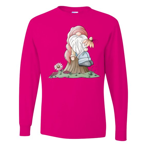 Inktastic Spring Gnome Long Sleeve T-Shirt