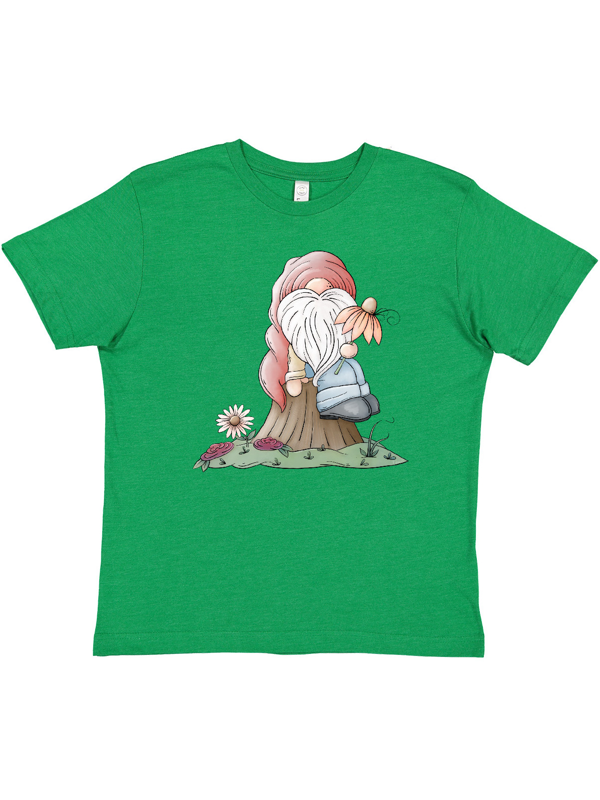 Inktastic Spring Gnome Youth T-Shirt - image 1 of 4