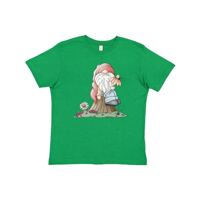 Inktastic Spring Gnome Youth T-Shirt
