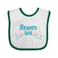 thumbnail image 1 of Inktastic Spring Wedding Flower Girl Banner Girls Baby Bib, 1 of 4