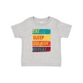thumbnail image 1 of Inktastic Squash Player Eat Sleep Squash Repeat Boys or Girls Baby T-Shirt, 1 of 5