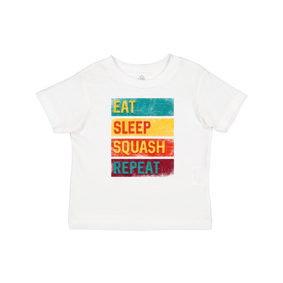 Inktastic Squash Player Eat Sleep Squash Repeat Boys or Girls Baby T-Shirt