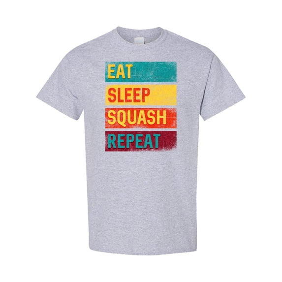 Inktastic Squash Player Eat Sleep Squash Repeat T-Shirt