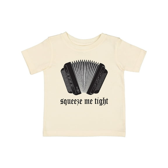 Inktastic Squeeze Me Accordion Music Boys or Girls Baby T-Shirt
