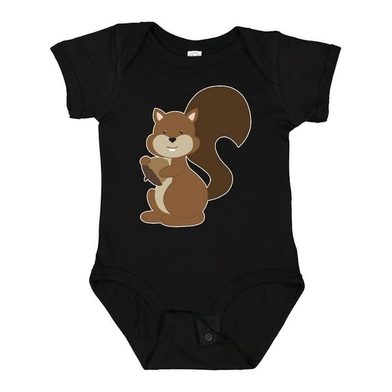 Inktastic Squirrel Boys or Girls Baby Bodysuit