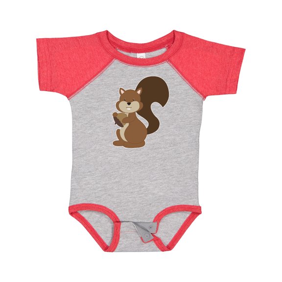 Inktastic Squirrel Boys or Girls Baby Bodysuit
