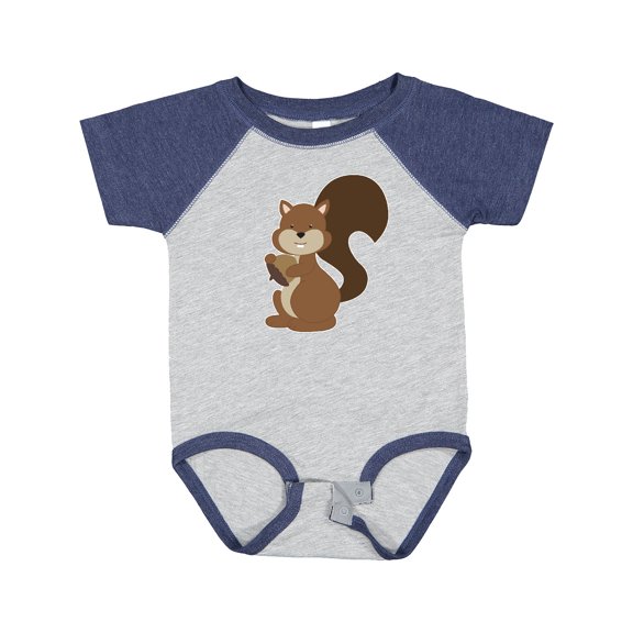Inktastic Squirrel Boys or Girls Baby Bodysuit
