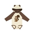 thumbnail image 1 of Inktastic Squirrel Boys or Girls Long Sleeve Baby Bodysuit, 1 of 5