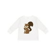 thumbnail image 1 of Inktastic Squirrel Boys or Girls Long Sleeve Toddler T-Shirt, 1 of 5