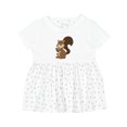 thumbnail image 1 of Inktastic Squirrel Girls Baby Dress, 1 of 5