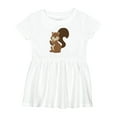 thumbnail image 1 of Inktastic Squirrel Girls Baby Dress, 1 of 5