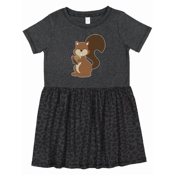 Inktastic Squirrel Girls Toddler Dress