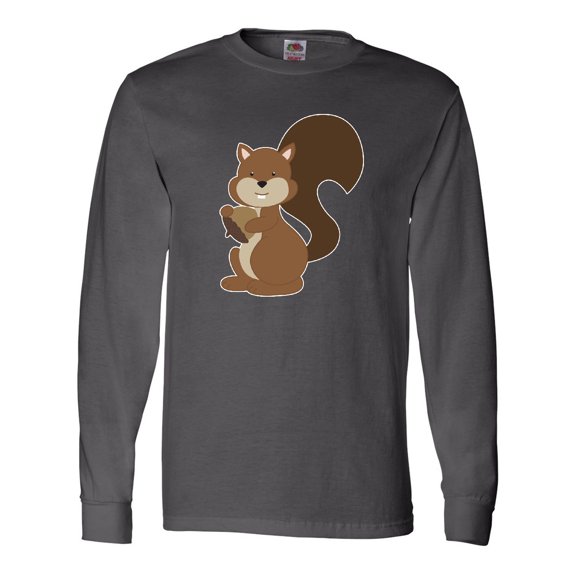 Inktastic Squirrel Long Sleeve T-Shirt