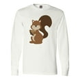 thumbnail image 1 of Inktastic Squirrel Long Sleeve T-Shirt, 1 of 5