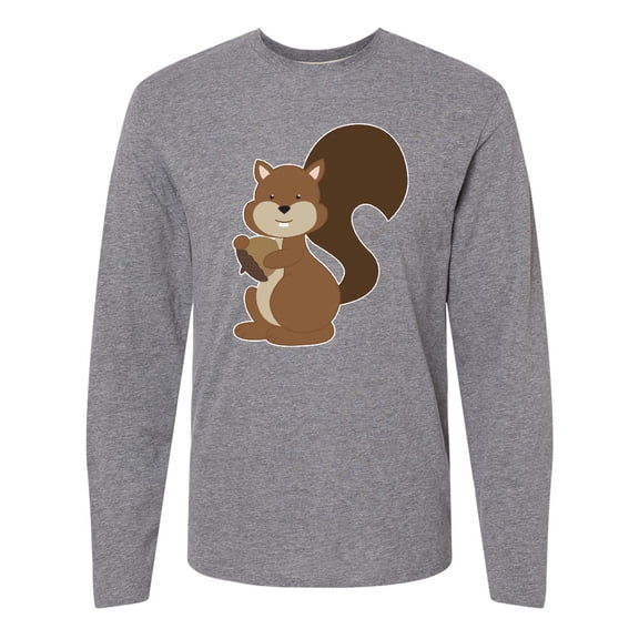 Inktastic Squirrel Long Sleeve T-Shirt