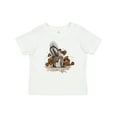 thumbnail image 1 of Inktastic Squirrel Superhero Landing with Acorns Boys or Girls Baby T-Shirt, 1 of 5
