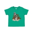 thumbnail image 1 of Inktastic Squirrel Superhero Landing with Acorns Boys or Girls Toddler T-Shirt, 1 of 5