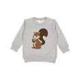 thumbnail image 1 of Inktastic Squirrel Toddler Sweatshirt, 1 of 4
