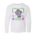 thumbnail image 1 of Inktastic St. Augustine Florida Cute Swimming Manatee Long Sleeve Youth T-Shirt, 1 of 5