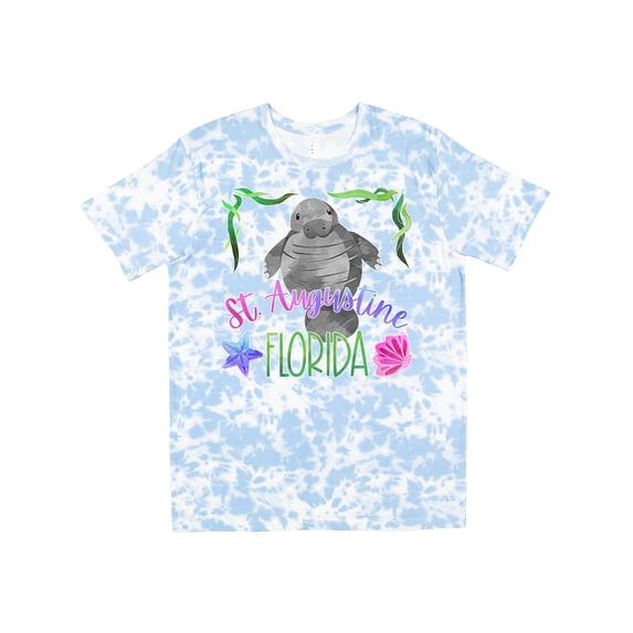 Inktastic St. Augustine Florida Cute Swimming Manatee T-Shirt