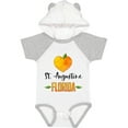 thumbnail image 1 of Inktastic St. Augustine Florida Orange in Heart Boys or Girls Baby Bodysuit, 1 of 5