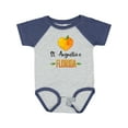 thumbnail image 1 of Inktastic St. Augustine Florida Orange in Heart Boys or Girls Baby Bodysuit, 1 of 5