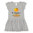 thumbnail image 1 of Inktastic St. Augustine Florida Orange in Heart Girls Toddler Dress, 1 of 5