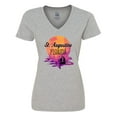 thumbnail image 1 of Inktastic St. Augustine Florida Vacation Women's V-Neck T-Shirt, 1 of 5