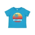 thumbnail image 1 of Inktastic St Lucia Vacation Travel Cruise Boys or Girls Toddler T-Shirt, 1 of 5