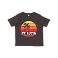 thumbnail image 1 of Inktastic St Lucia Vacation Travel Cruise Boys or Girls Toddler T-Shirt, 1 of 5