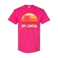 thumbnail image 1 of Inktastic St Lucia Vacation Travel Cruise T-Shirt, 1 of 5