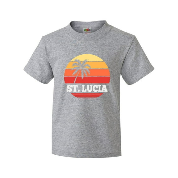 Inktastic St Lucia Vacation Travel Cruise Youth T-Shirt