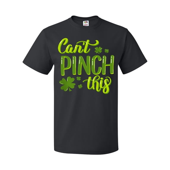 Inktastic St. Patrick's Day Can't Pinch This Hand Lettering T-Shirt