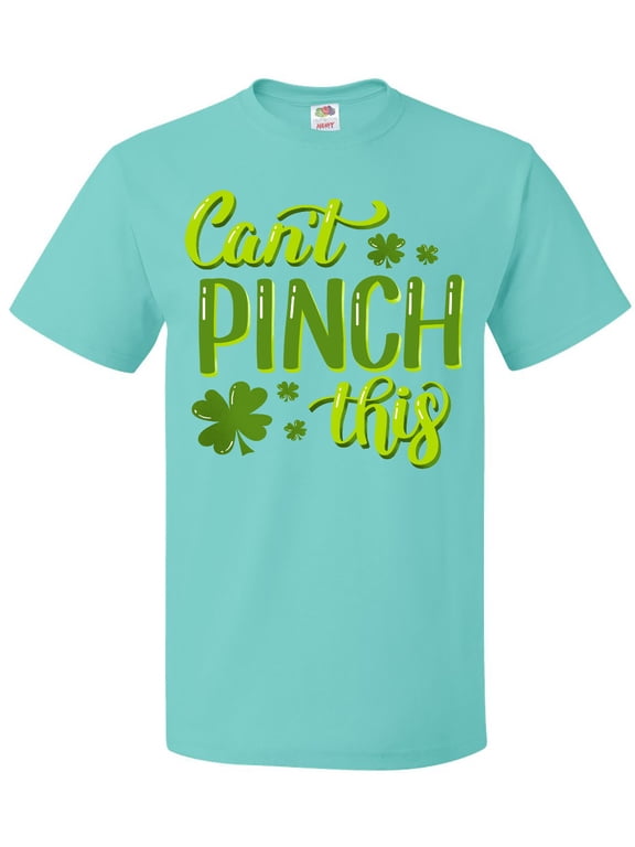 St. Patrick's Day Can't Pinch This Hand Lettering T-Shirt