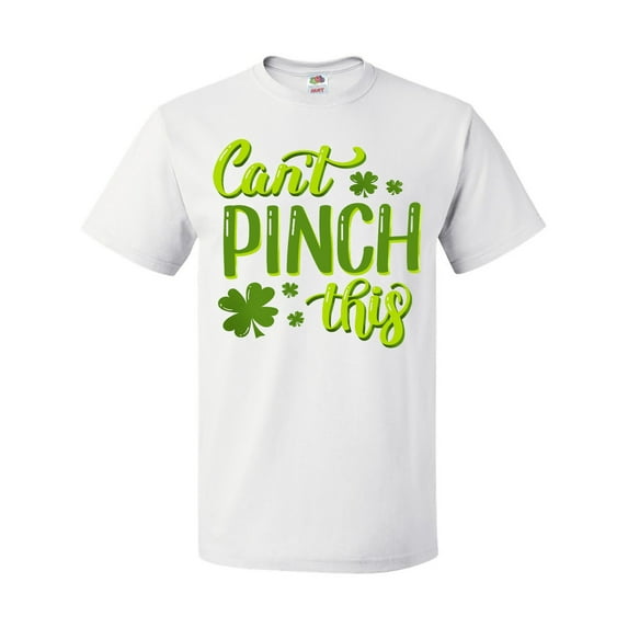 Inktastic St. Patrick's Day Can't Pinch This Hand Lettering T-Shirt