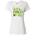 thumbnail image 1 of Inktastic St. Patrick's Day Can't Pinch This Hand Lettering Women's T-Shirt, 1 of 5