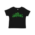thumbnail image 1 of Inktastic St. Patrick's Day Clovers in Plaid Boys or Girls Toddler T-Shirt, 1 of 5