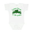 thumbnail image 1 of Inktastic St. Patrick's Day Cutest Clover in the Patch in Plaid Boys or Girls Baby Bodysuit, 1 of 5