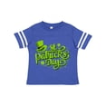 thumbnail image 1 of Inktastic St. Patrick's Day Hand Lettering with Green Top Hat Boys or Girls Toddler T-Shirt, 1 of 5