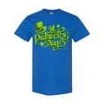 thumbnail image 1 of Inktastic St. Patrick's Day Hand Lettering with Green Top Hat T-Shirt, 1 of 5