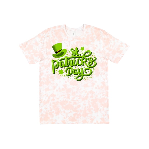 Inktastic St. Patrick's Day Hand Lettering with Green Top Hat T-Shirt