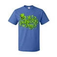 thumbnail image 1 of Inktastic St. Patrick's Day Hand Lettering with Green Top Hat T-Shirt, 1 of 5