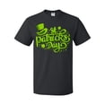 thumbnail image 1 of Inktastic St. Patrick's Day Hand Lettering with Green Top Hat T-Shirt, 1 of 5