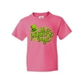 thumbnail image 1 of Inktastic St. Patrick's Day Hand Lettering with Green Top Hat Youth T-Shirt, 1 of 5