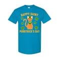 thumbnail image 1 of Inktastic St. Patrick's Day Happy Saint Purrtrick's Day T-Shirt, 1 of 5