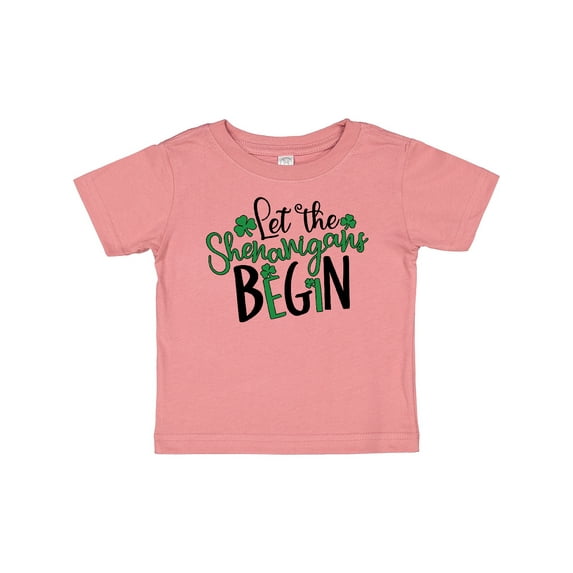 Inktastic St. Patrick's Day Let the Shenanigans Begin Boys or Girls Baby T-Shirt