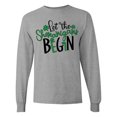 thumbnail image 1 of Inktastic St. Patrick's Day Let the Shenanigans Begin Long Sleeve T-Shirt, 1 of 5