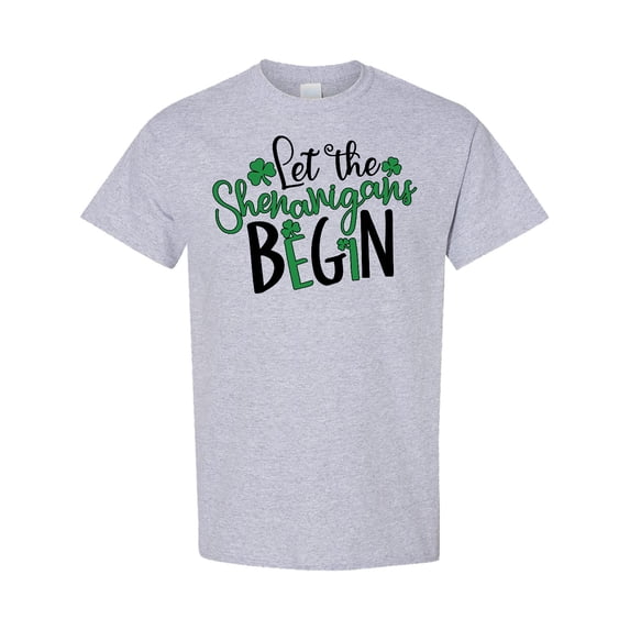 Inktastic St. Patrick's Day Let the Shenanigans Begin T-Shirt