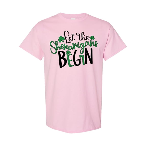 Inktastic St. Patrick's Day Let the Shenanigans Begin T-Shirt